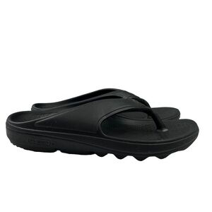 Spenco Fusion 2 Black Flip Flop Sandals Size W8‎ M7